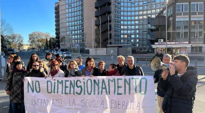 Scuola: da Regione Lazio spregio a regole democratiche con dimensionamento