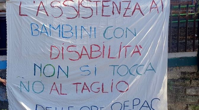 Terzo settore-Cooperative: nessun taglio a operatori scuole