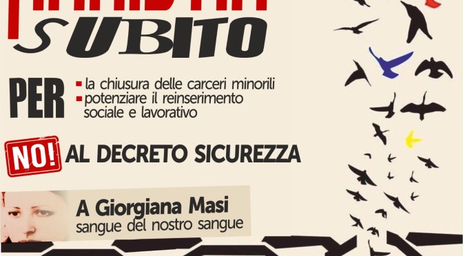 *Per l’amnistia e il reinserimento sociale e lavorativo delle persone detenute*